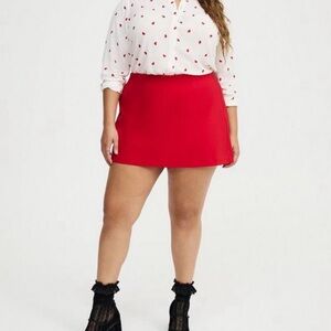 Torrid Bold Red Women's Skort